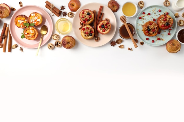 assorted homemade dishes